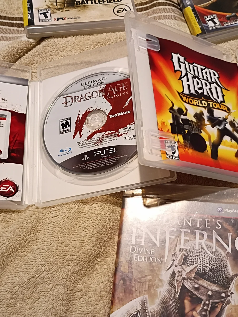 Lot Of 5 PS 3 Games  GUC. OBO